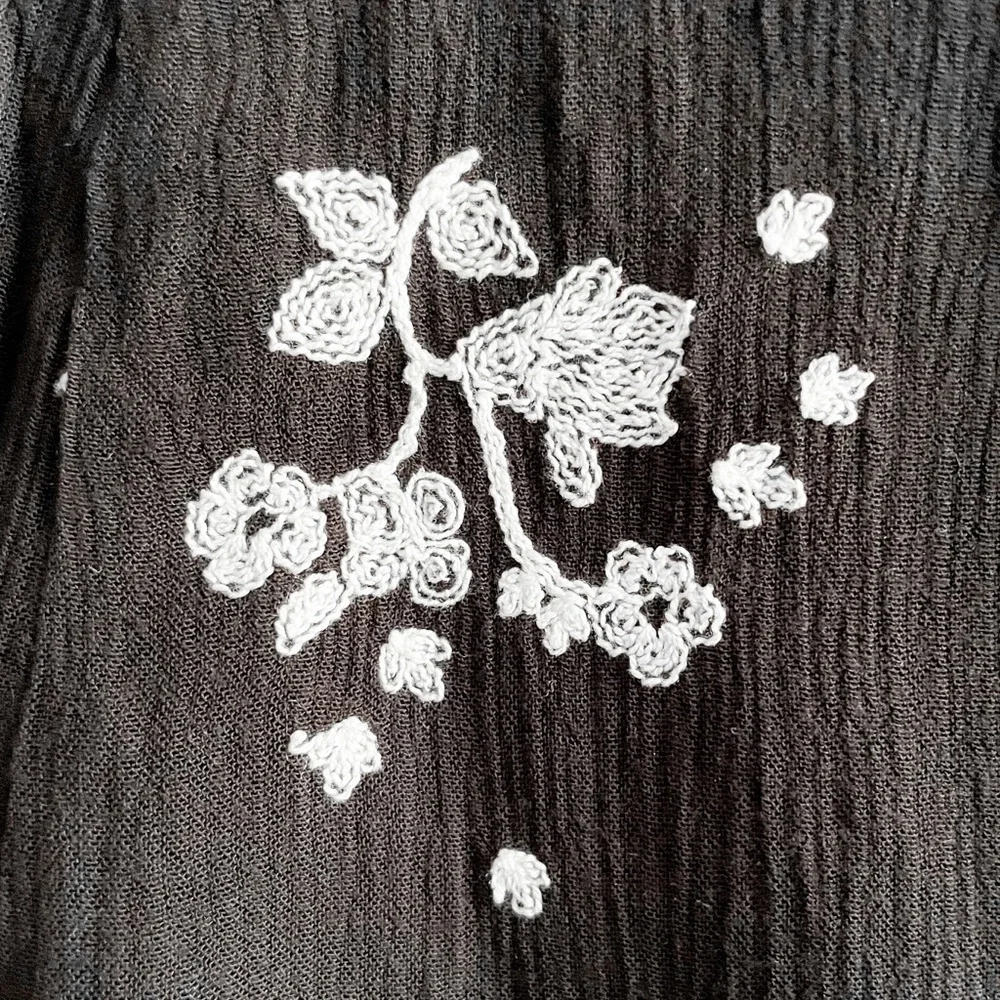 Free People Embroidered Bell Sleeve Dress - Picture 11 of 13